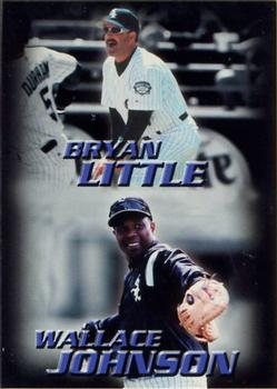2000 Lemon Chill Chicago White Sox #22 Bryan Little / Wallace Johnson Front
