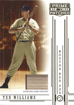 2005 Donruss Prime Patches - Materials Bat #83 Ted Williams Front