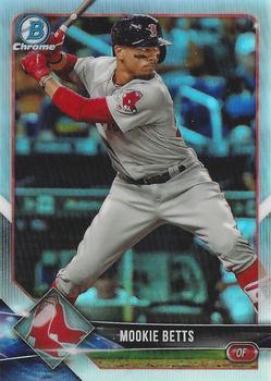 2018 Bowman Chrome - Refractor #7 Mookie Betts Front