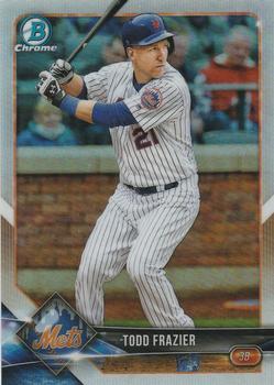 2018 Bowman Chrome - Refractor #78 Todd Frazier Front