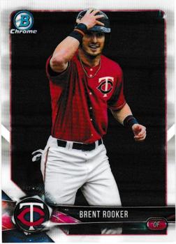 2018 Bowman Chrome - Prospects #BCP166 Brent Rooker Front