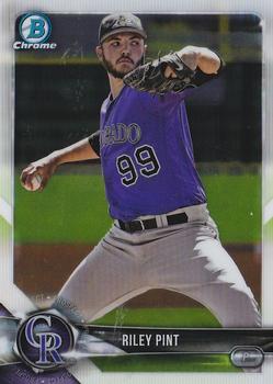 2018 Bowman Chrome - Prospects #BCP219 Riley Pint Front