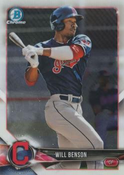 2018 Bowman Chrome - Prospects #BCP228 Will Benson Front