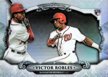 2018 Bowman Chrome - Bowman Sterling Continuity #BS-VR Victor Robles Front