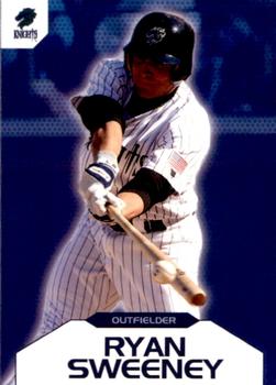 2007 Charlotte Knights Team Issue #25 Ryan Sweeney Front