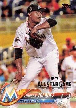2018 Topps - All-Star Game #22 Edinson Volquez Front