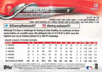 2018 Topps - All-Star Game #38 Danny Salazar Back