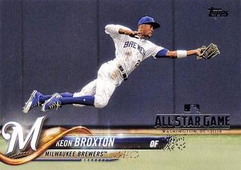 2018 Topps - All-Star Game #61 Keon Broxton Front
