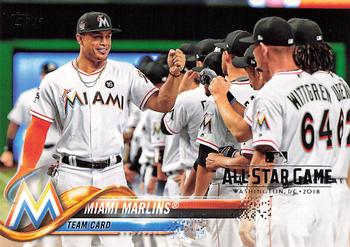 2018 Topps - All-Star Game #73 Miami Marlins Front