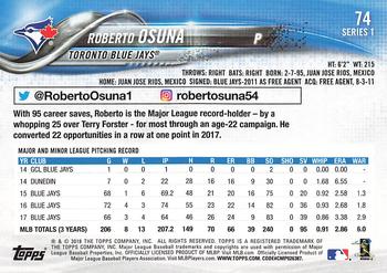 2018 Topps - All-Star Game #74 Roberto Osuna Back