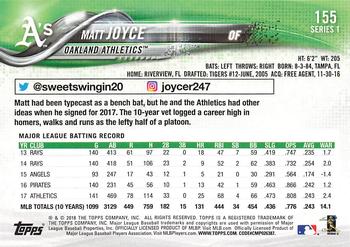 2018 Topps - All-Star Game #155 Matt Joyce Back
