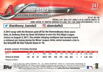 2018 Topps - All-Star Game #247 Anthony Banda Back