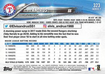 2018 Topps - All-Star Game #323 Elvis Andrus Back