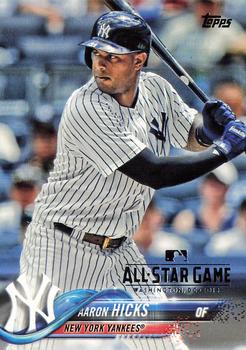 2018 Topps - All-Star Game #480 Aaron Hicks Front