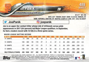 2018 Topps - All-Star Game #488 Joe Panik Back
