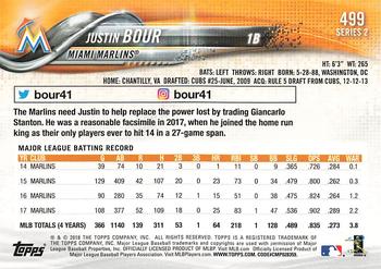 2018 Topps - All-Star Game #499 Justin Bour Back