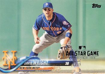2018 Topps - All-Star Game #588 David Wright Front