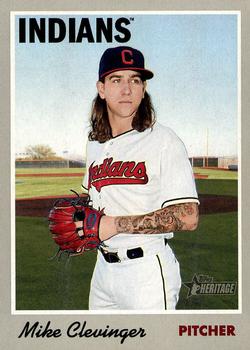 2019 Topps Heritage #59 Mike Clevinger Front