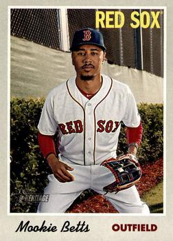 2019 Topps Heritage #78 Mookie Betts Front