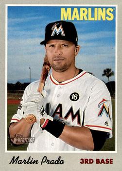 2019 Topps Heritage #86 Martin Prado Front