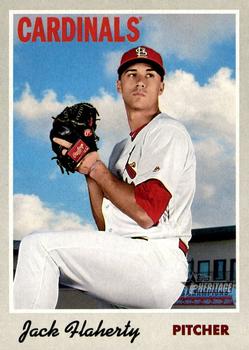 2019 Topps Heritage #92 Jack Flaherty Front