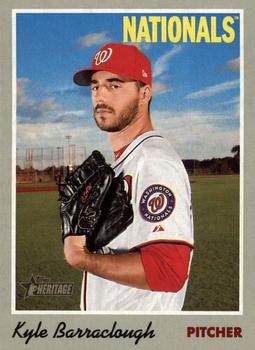 2019 Topps Heritage #118 Kyle Barraclough Front