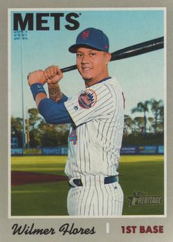 2019 Topps Heritage #183 Wilmer Flores Front