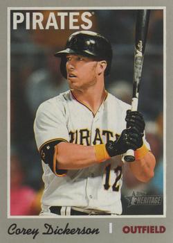 2019 Topps Heritage #188 Corey Dickerson Front