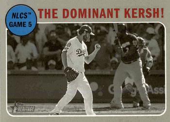 2019 Topps Heritage #197 The Dominant Kersh! Front