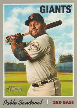 2019 Topps Heritage #276 Pablo Sandoval Front