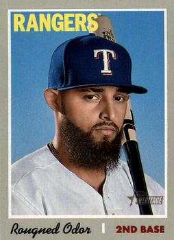 2019 Topps Heritage #281 Rougned Odor Front