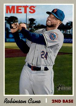 2019 Topps Heritage #323 Robinson Cano Front