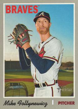 2019 Topps Heritage #327 Mike Foltynewicz Front