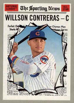 2019 Topps Heritage #361 Willson Contreras Front