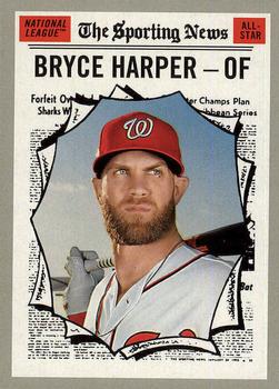 2019 Topps Heritage #367 Bryce Harper Front
