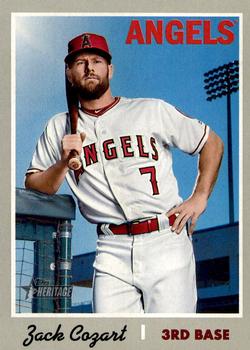 2019 Topps Heritage #397 Zack Cozart Front