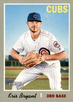 2019 Topps Heritage #404 Kris Bryant Front