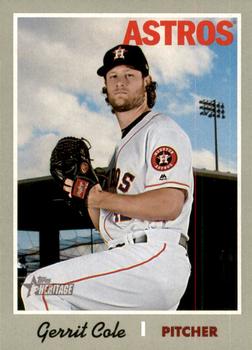 2019 Topps Heritage #429 Gerrit Cole Front