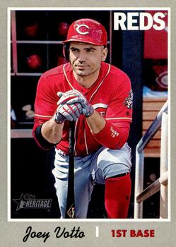 2019 Topps Heritage #465 Joey Votto Front