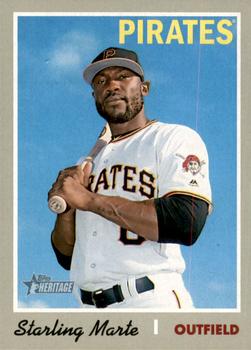 2019 Topps Heritage #470 Starling Marte Front