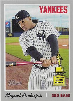 2019 Topps Heritage #473 Miguel Andujar Front