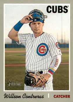 2019 Topps Heritage #492 Willson Contreras Front