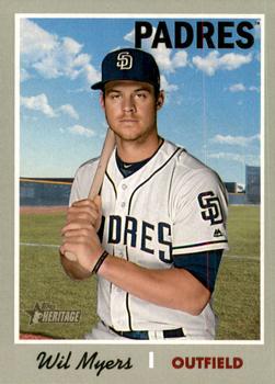2019 Topps Heritage #494 Wil Myers Front