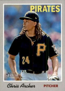 2019 Topps Heritage #52 Chris Archer Front