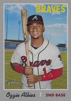 2019 Topps Heritage #436 Ozzie Albies Front