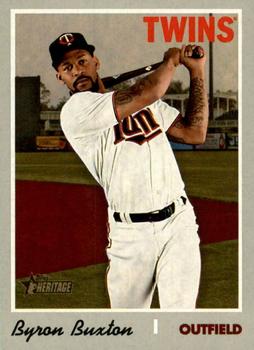 2019 Topps Heritage #539 Byron Buxton Front