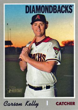 2019 Topps Heritage #592 Carson Kelly Front