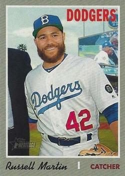 2019 Topps Heritage #596 Russell Martin Front