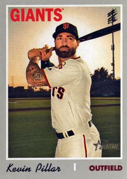 2019 Topps Heritage #598 Kevin Pillar Front