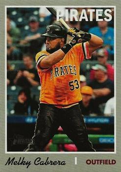 2019 Topps Heritage #629 Melky Cabrera Front